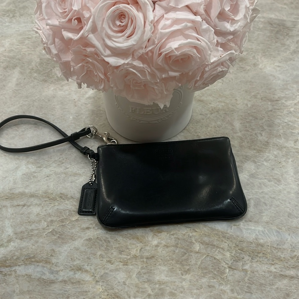 Vintage coach wristlet